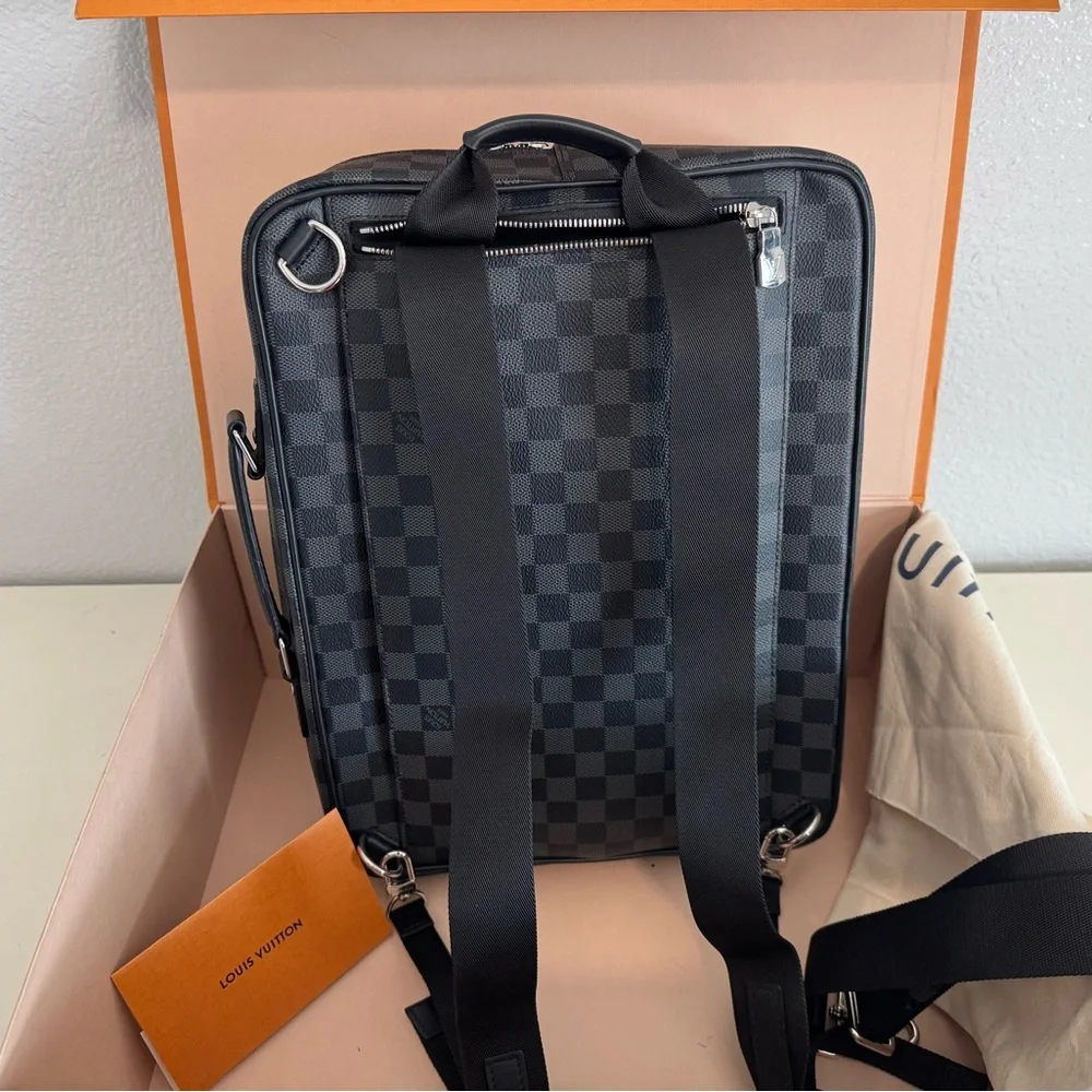 Louis Vuitton Damier Graphite convertible briefcase